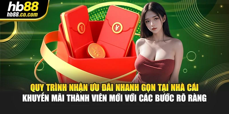 Quy trình nhận ưu đãi nhanh gọn tại nhà cái khuyến mãi thành viên mới với các bước rõ ràng